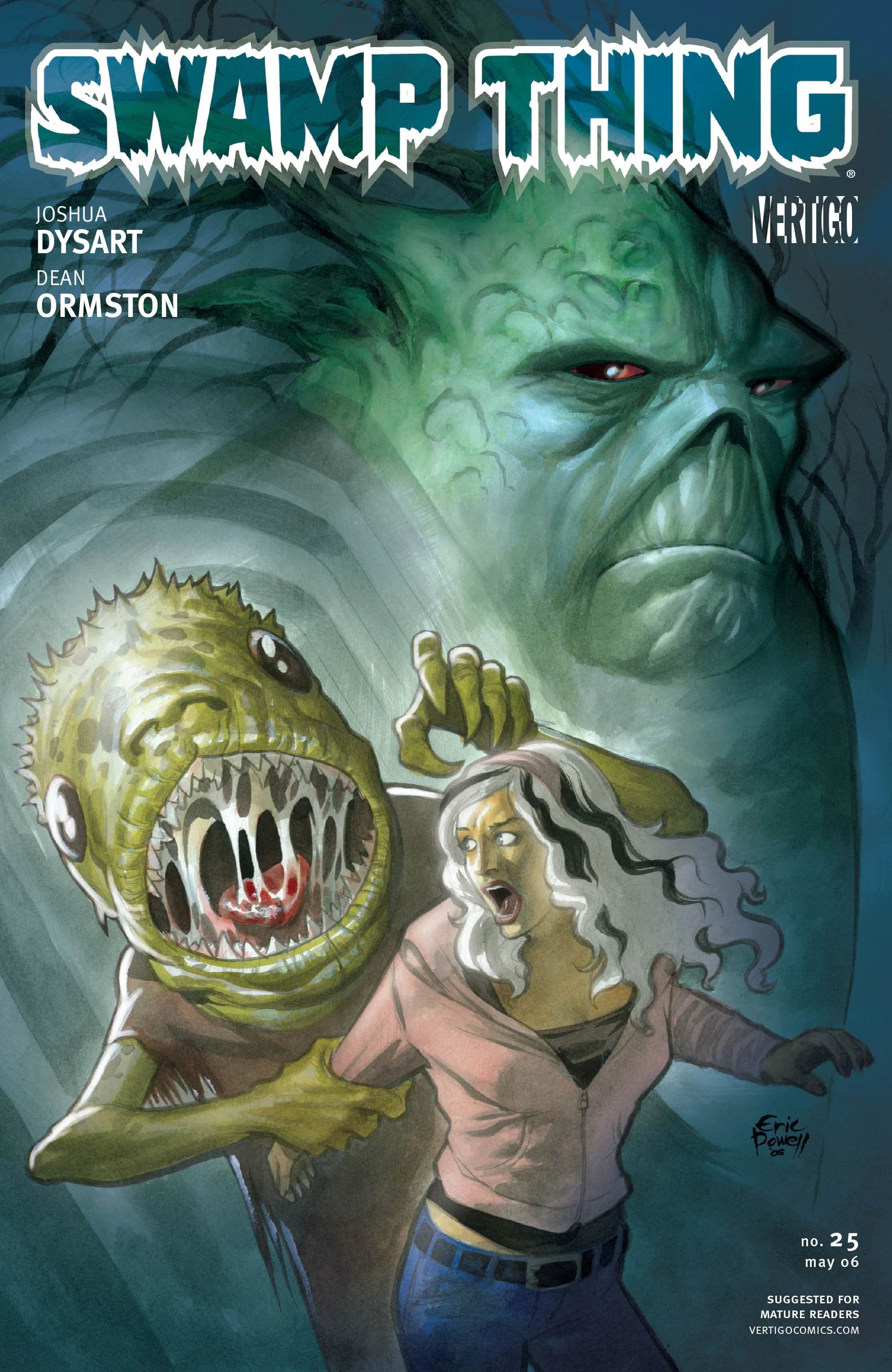 Swamp Thing #25 (DC, 2006 — Cover A) cover